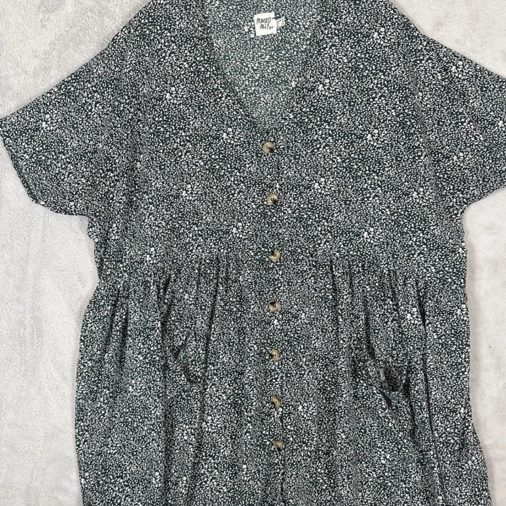 Princess Polly Black and White Patterned Blouse